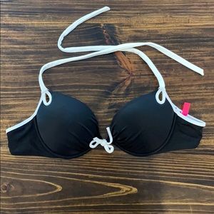 Victoria’s Secret black push up swim top